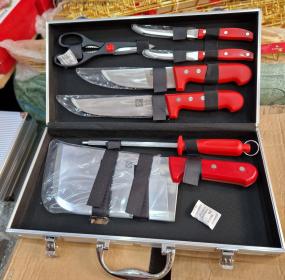 حزمة سكاكين haut qualité 7pcs valise