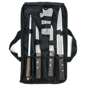 Pochette de Couteaux Professionnelle 5 pièces – حقيبة سكاكين