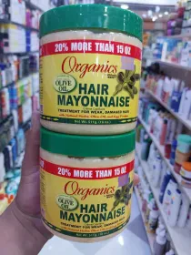 cream Hair Mayonnaise