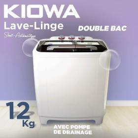 Machine A Laver KIOWA 12kg ( 2 Bacs )