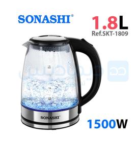 Bouilloire en verre 1.8L Sonashi 1809